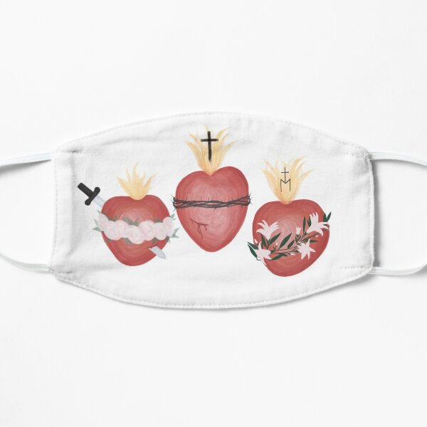 Holy Family Hearts Mask