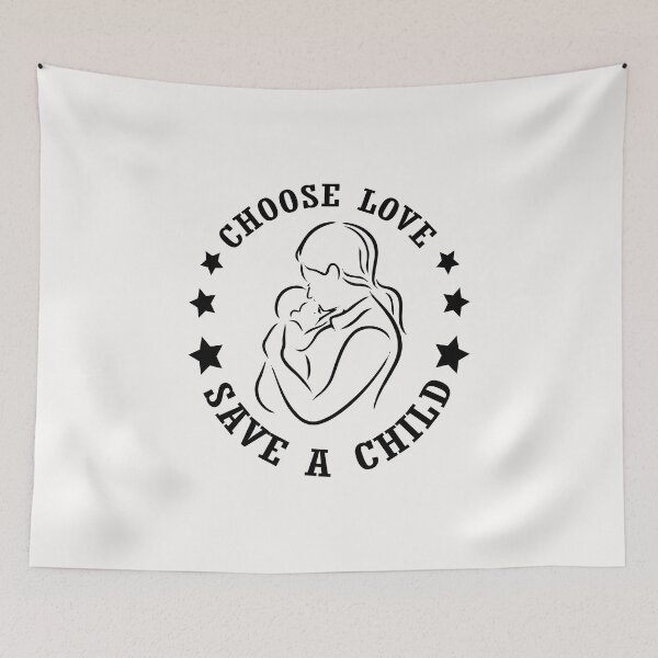 Item preview, Choose love save a child / mam color  design gift designed and sold by greatatlas.