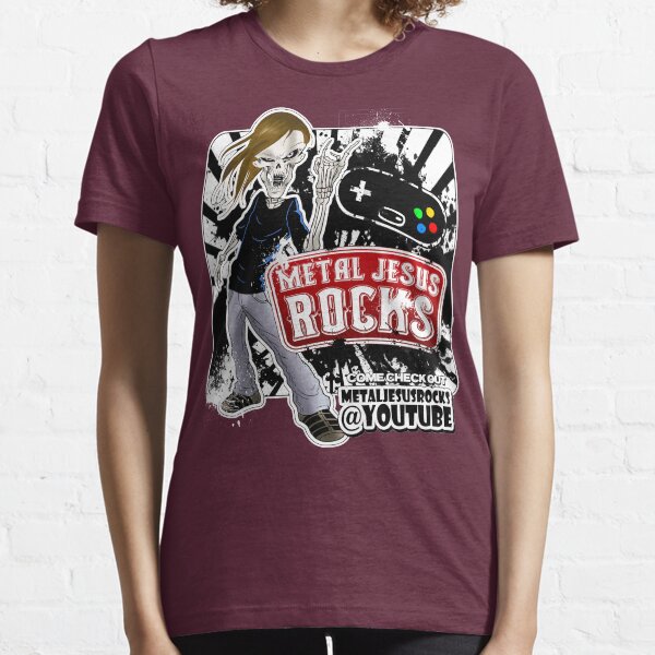 Undead Rocker - Metal Jesus Rocks (YOUTUBE) Essential T-Shirt