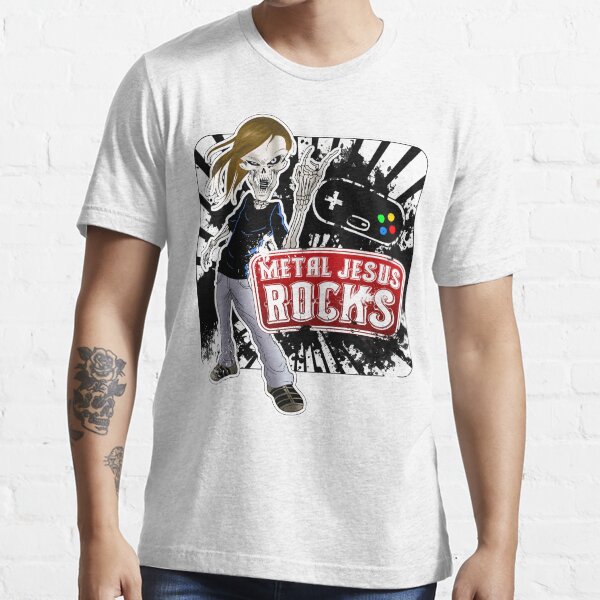 Undead Rocker - Metal Jesus Rocks Essential T-Shirt
