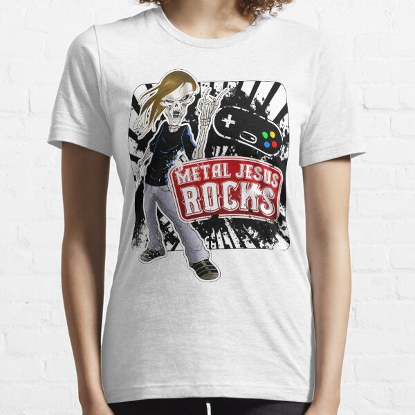 Undead Rocker - Metal Jesus Rocks Essential T-Shirt