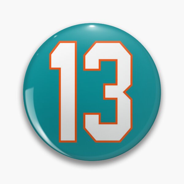 Item preview, Dan Marino Number 13 Jersey Miami Dolphins Inspired  designed and sold by sportsnumbers.
