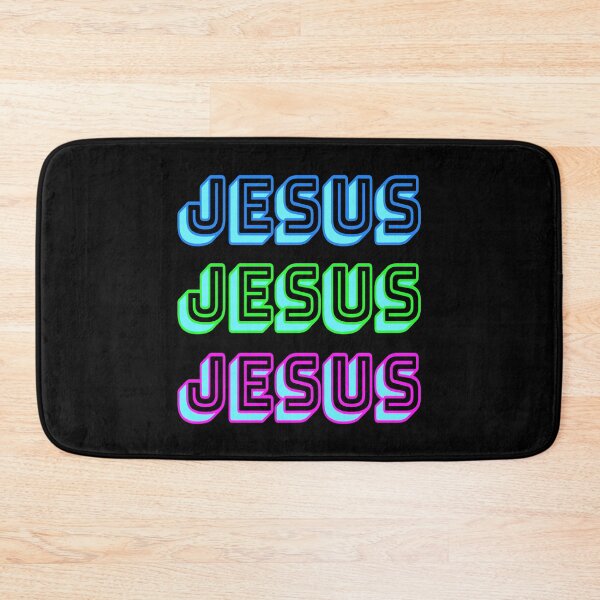 Item preview, Funny Jesus Christ Christian Religious Humor Retro Hipster Font  designed and sold by Essetino.