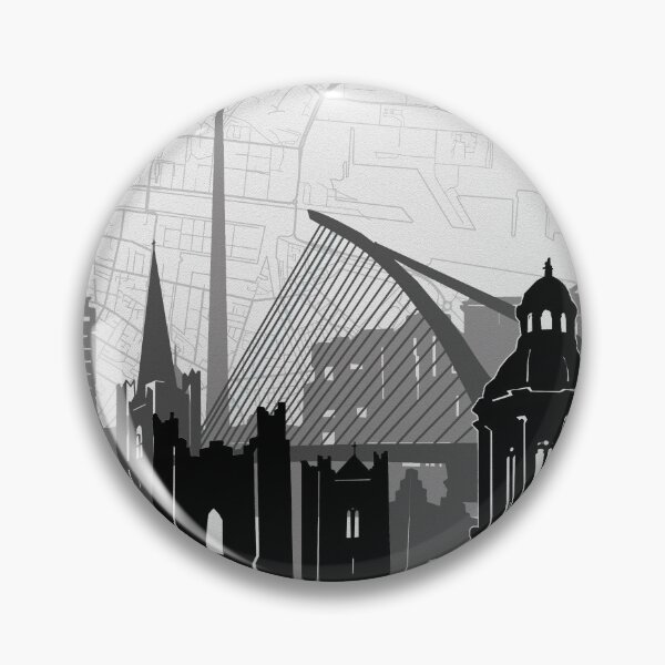 Artikelvorschau, Dublin Skyline entworfen und verkauft von BekimART2.