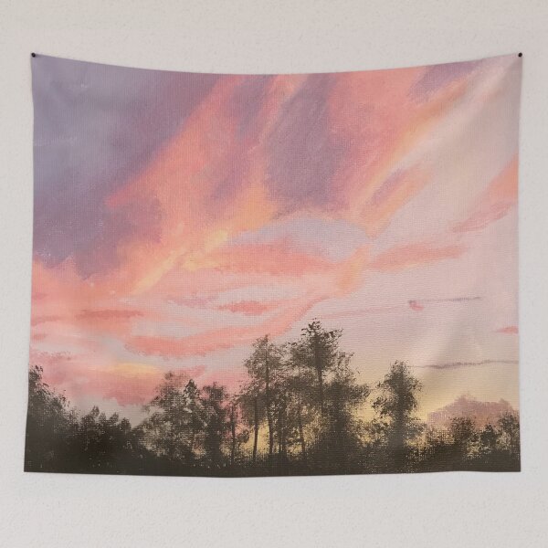 Item preview, Pink Cloudy Sunset designed and sold by Sawyer Adams.