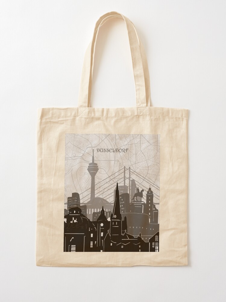 dusseldorf skyline Tote Bag for Sale by BekimART2 Redbubble