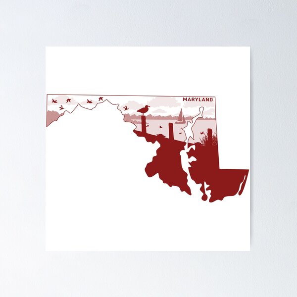 Item preview, Red Maryland designed and sold by Clay Heern.