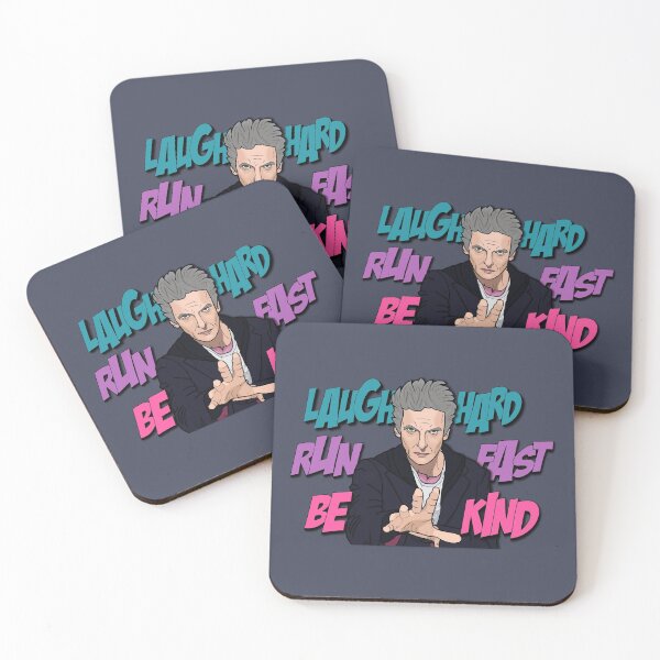 Item preview, Laugh Hard, Run Fast, Be kind designed and sold by Blamm-Tees.