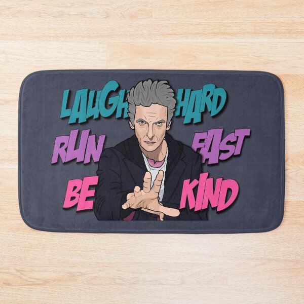 Item preview, Laugh Hard, Run Fast, Be kind designed and sold by Blamm-Tees.