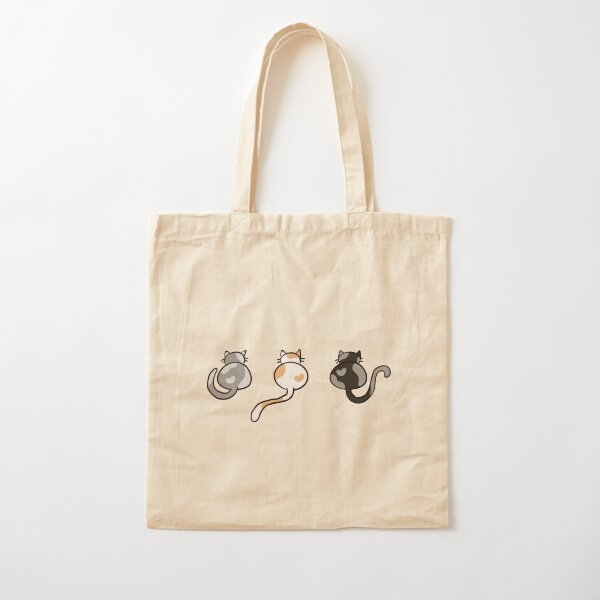 Cat Butts Cotton Tote Bag