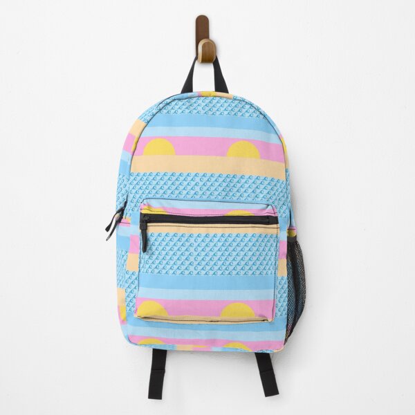 Item preview, Minimalistic summer art sunrise with waves designed and sold by conceptDVS.