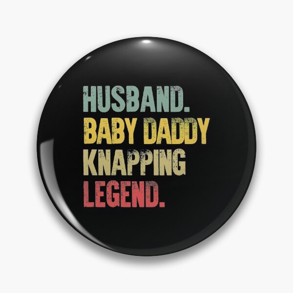 Item preview, Funny Men Vintage T Shirt Husband Baby Daddy Knapping Legend designed and sold by Bendthetrend.