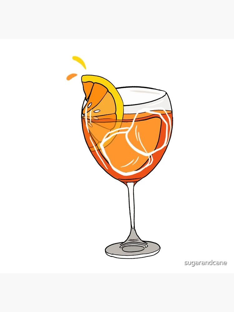 Aperol Spritz in a Glass Postcard for Sale by Jay-cm