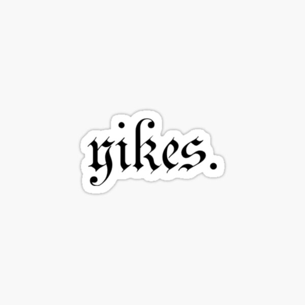 YIKES Sticker