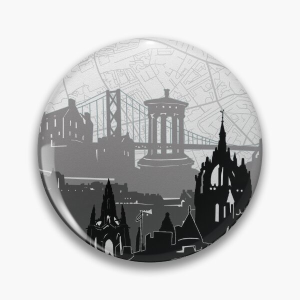 Item preview, edinburgh skyline designed and sold by BekimART2.