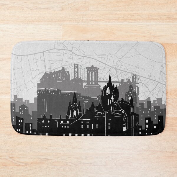 Item preview, edinburgh skyline designed and sold by BekimART2.