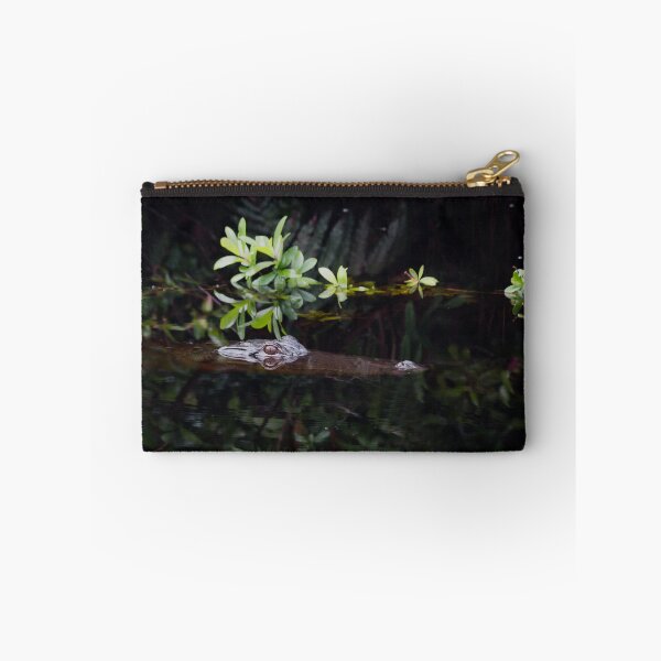 Item preview, Alligator Reflection in Swamp Water designed and sold by KbytesOfJax Outdoor and Nature.