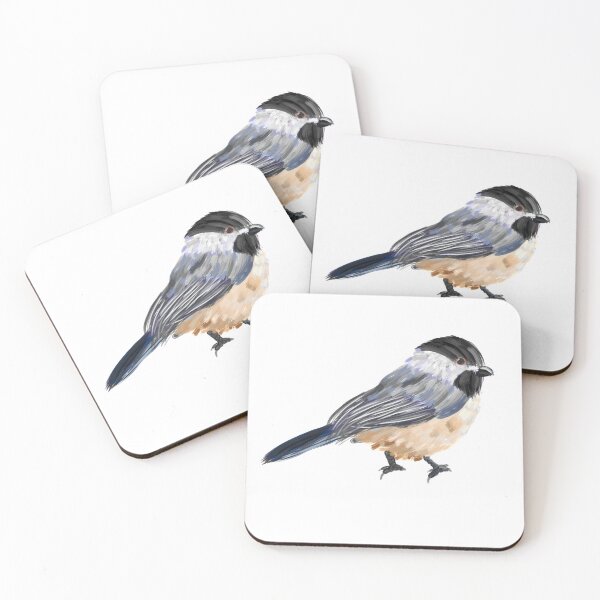 Item preview, Black-capped Chickadee Oil Bird designed and sold by skylarkdesigns.