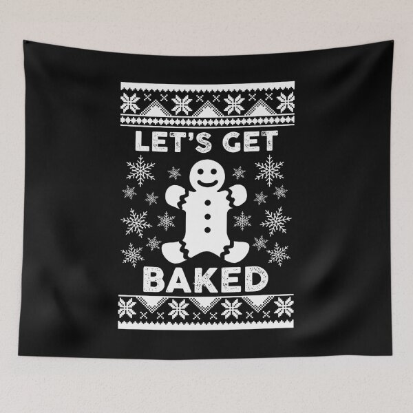 Item preview, Let's Get Baked Ugly Christmas product For A Couple product designed and sold by AYDreamers.