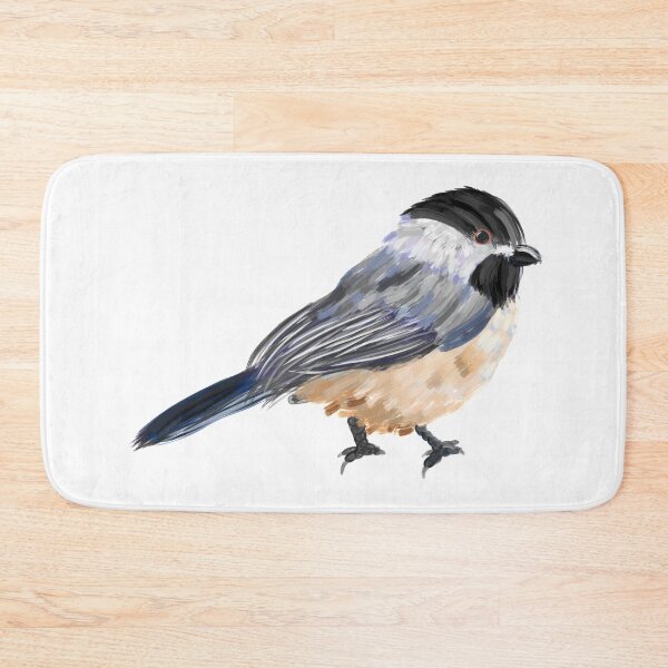Item preview, Black-capped Chickadee Oil Bird designed and sold by skylarkdesigns.