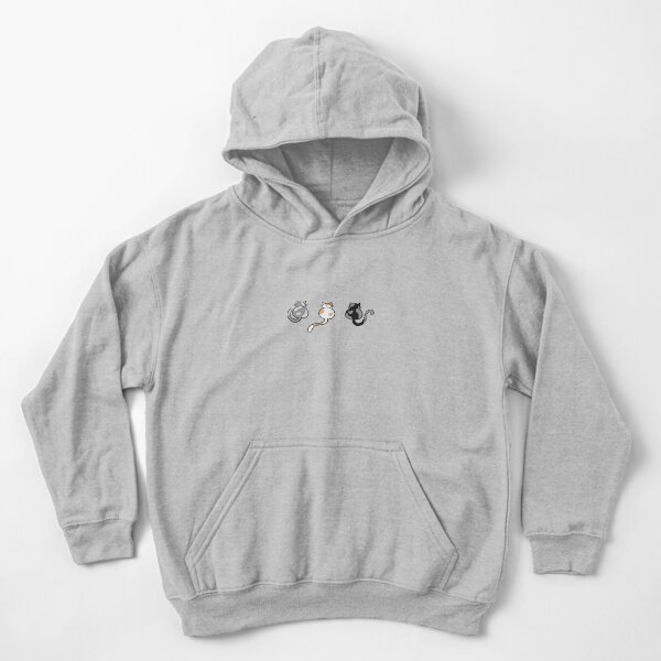 Cat Butts Kids Pullover Hoodie