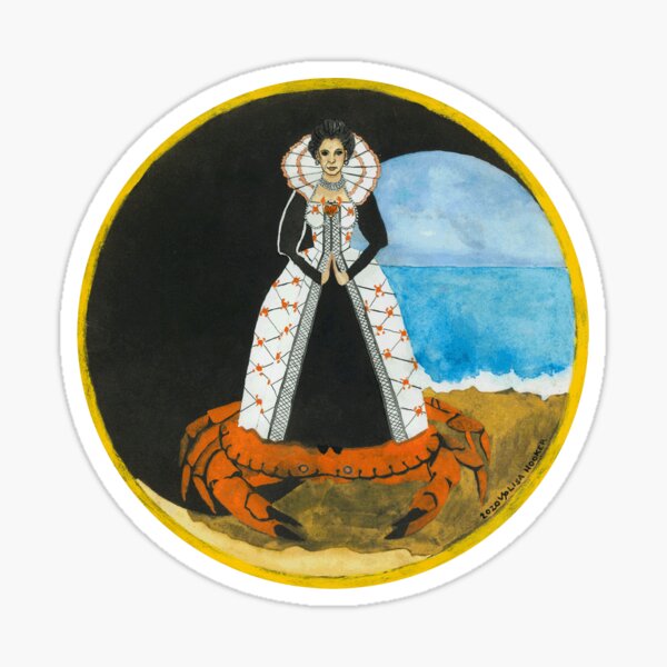 Cancer Zodiac Sign Sticker