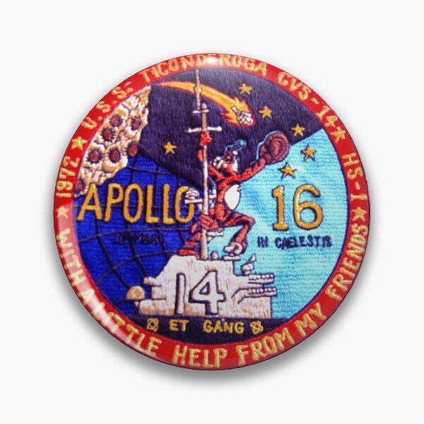 Item preview, USS Ticonderoga (CVS-14): Apollo 16 Recovery designed and sold by Nikki SpaceStuffPlus.
