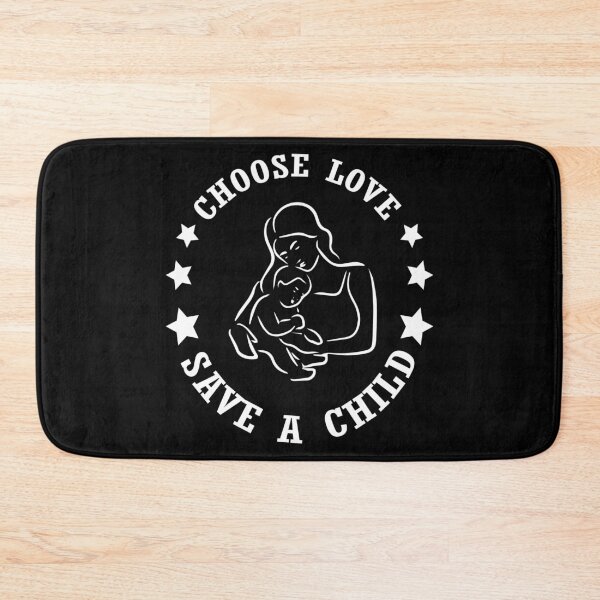 Item preview, Choose love save a child / white protection design designed and sold by greatatlas.