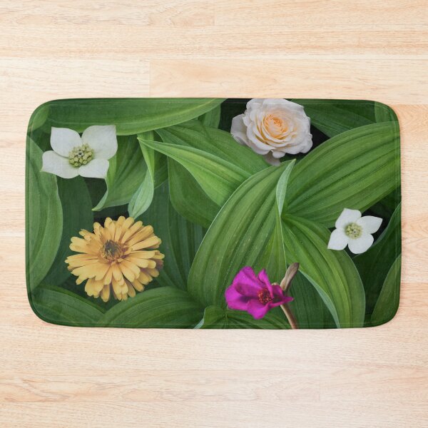 Item preview, Flowers on a green leaved background. redecorate, refurbish, Bird, nature designed and sold by jayne0524.
