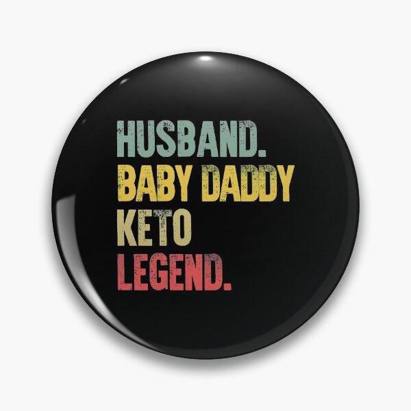 Item preview, Funny Men Vintage T Shirt Husband Baby Daddy Keto Legend designed and sold by Bendthetrend.