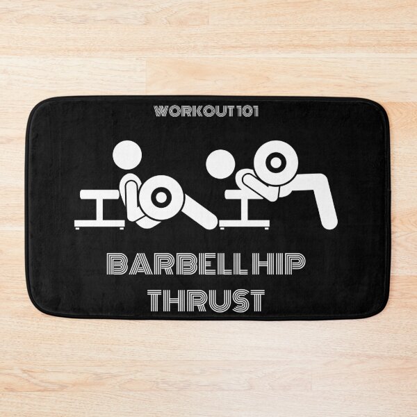 Item preview, Barbell Hip Thrust (Workout 101) designed and sold by BofflingDesigns.