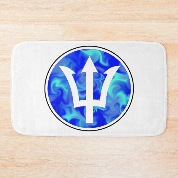 Item preview, Percy Jackson Trident - White Outline -Full Colour designed and sold by Cosmic Cutenesss.