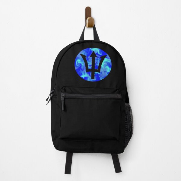 Vista previa del artículo con la obra «Tridente de Percy Jackson - Contorno negro - A todo color», diseñado y vendido por Cosmic Cutenesss.