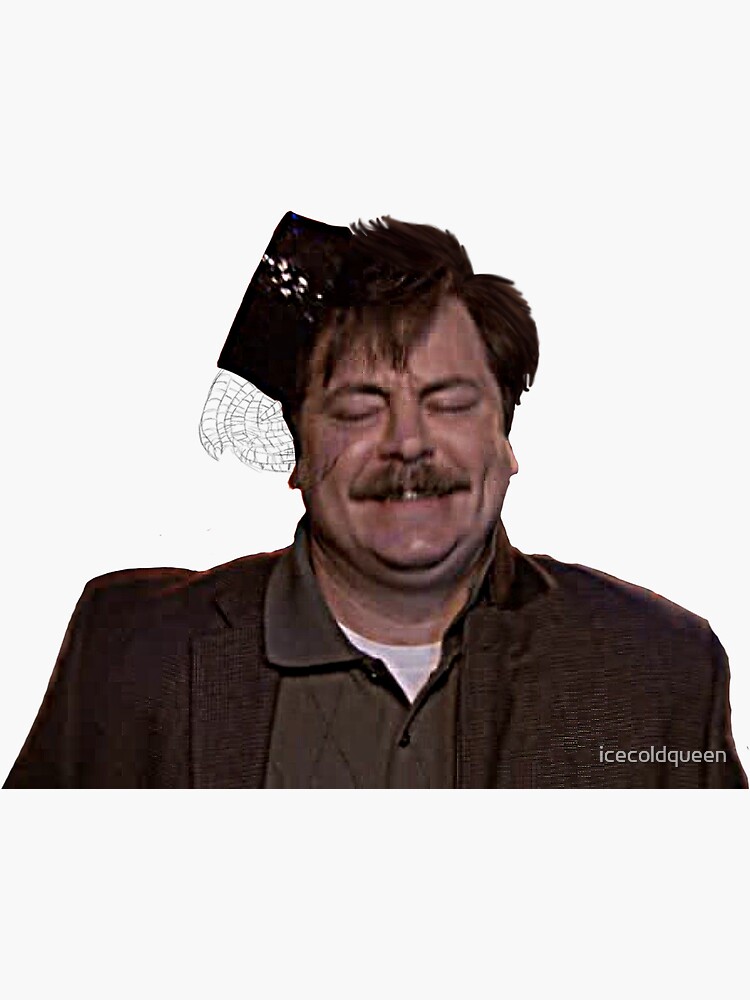 ron swanson macbook sticker ron swanson macbook sticker