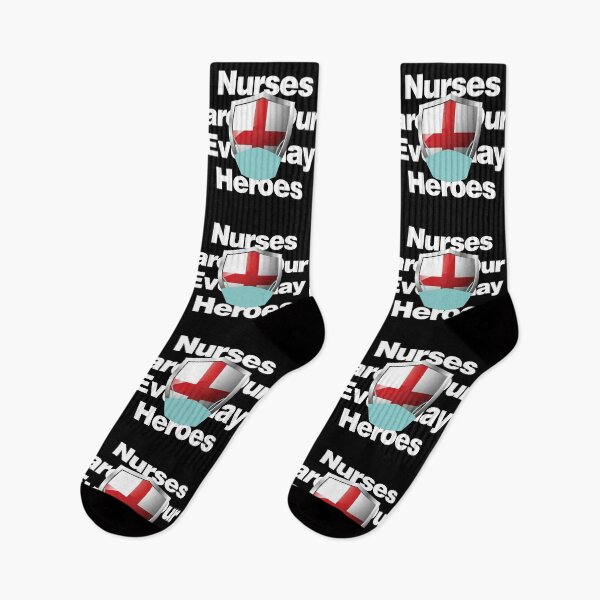 Item preview, England Nurses are Everyday Heroes designed and sold by HelloFromAja.