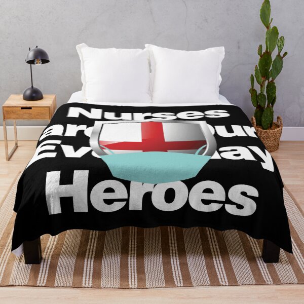 Item preview, England Nurses are Everyday Heroes designed and sold by HelloFromAja.