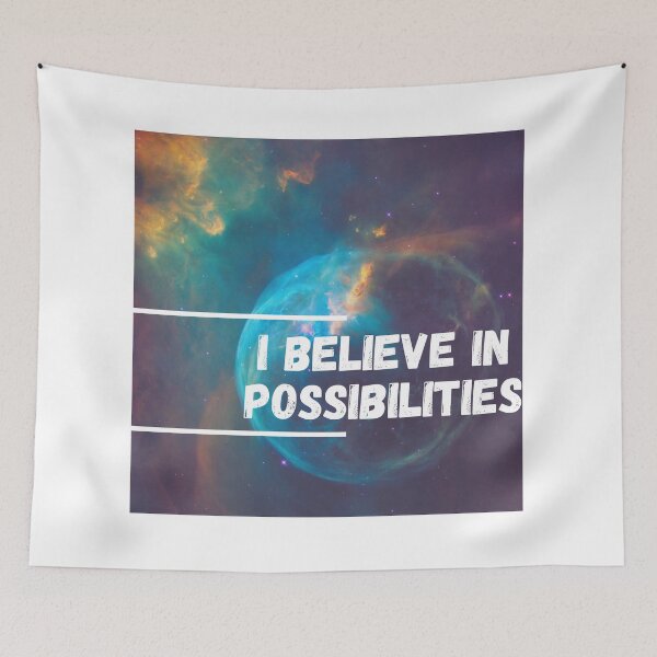 Item preview, I Believe In Possibilities  designed and sold by China Decoded.
