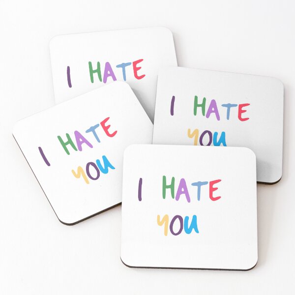 Item preview,  I Hate You  sticker  designed and sold by NAMTO.