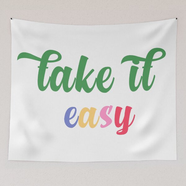 Item preview, Take It Easy Sticker  designed and sold by NAMTO.
