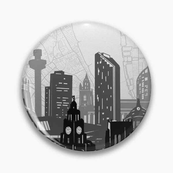 Artikelvorschau, Liverpool Skyline entworfen und verkauft von BekimART2.