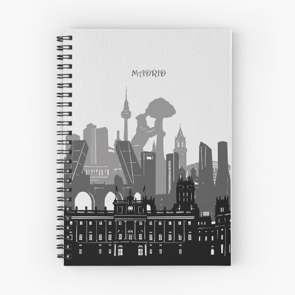 Item preview, madrid skyline designed and sold by BekimART2.