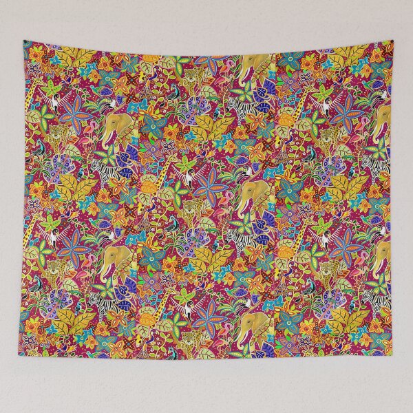 Item preview, Colorful African jungle designed and sold by The World of Emmy.