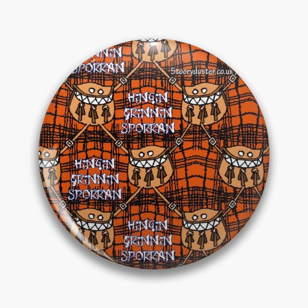 Item preview, Hingin Grinning Sporran Orange Mask. designed and sold by Stooryduster.