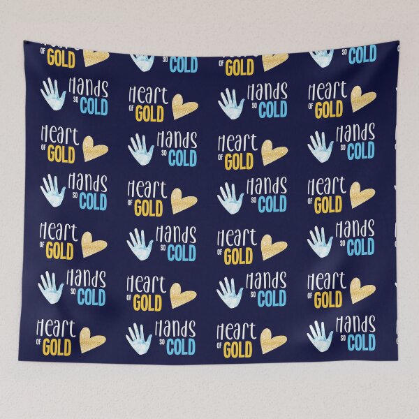 Item preview, Heart of Gold, Hands so Cold designed and sold by VicEllisArt.