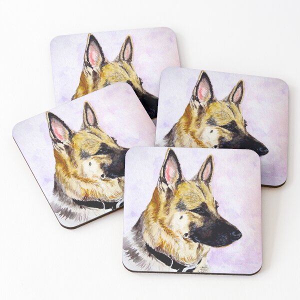 Item preview, Sasha - German Shepherd  designed and sold by PaintedbyCarol.