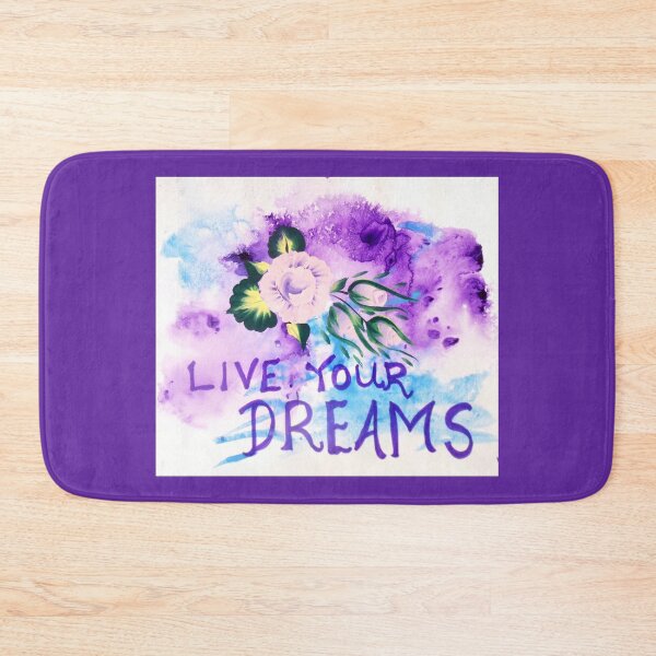 Item preview, Live Your Dreams Abstract Rose Art designed and sold by Vallee Rose.