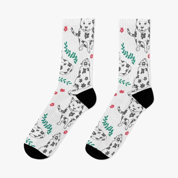 Item preview, Cats & Flowers designed and sold by Experiencia Lunar.