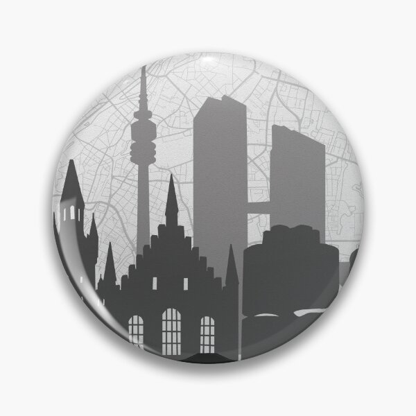 Item preview, munich skyline designed and sold by BekimART2.