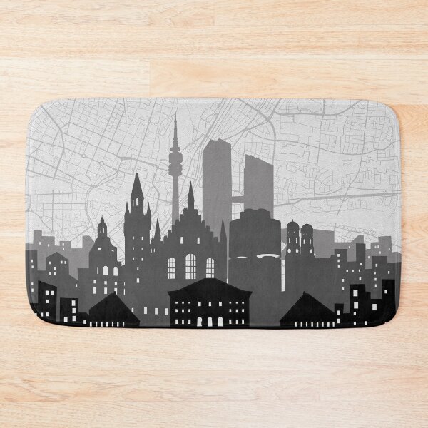 Item preview, munich skyline designed and sold by BekimART2.