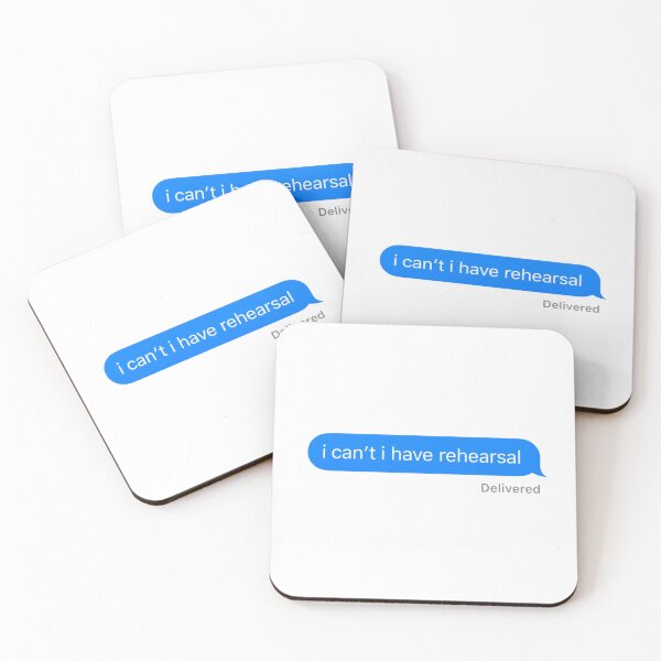 Item preview, I Can’t I Have Rehearsal (Lowercase) designed and sold by DulceDesigns.